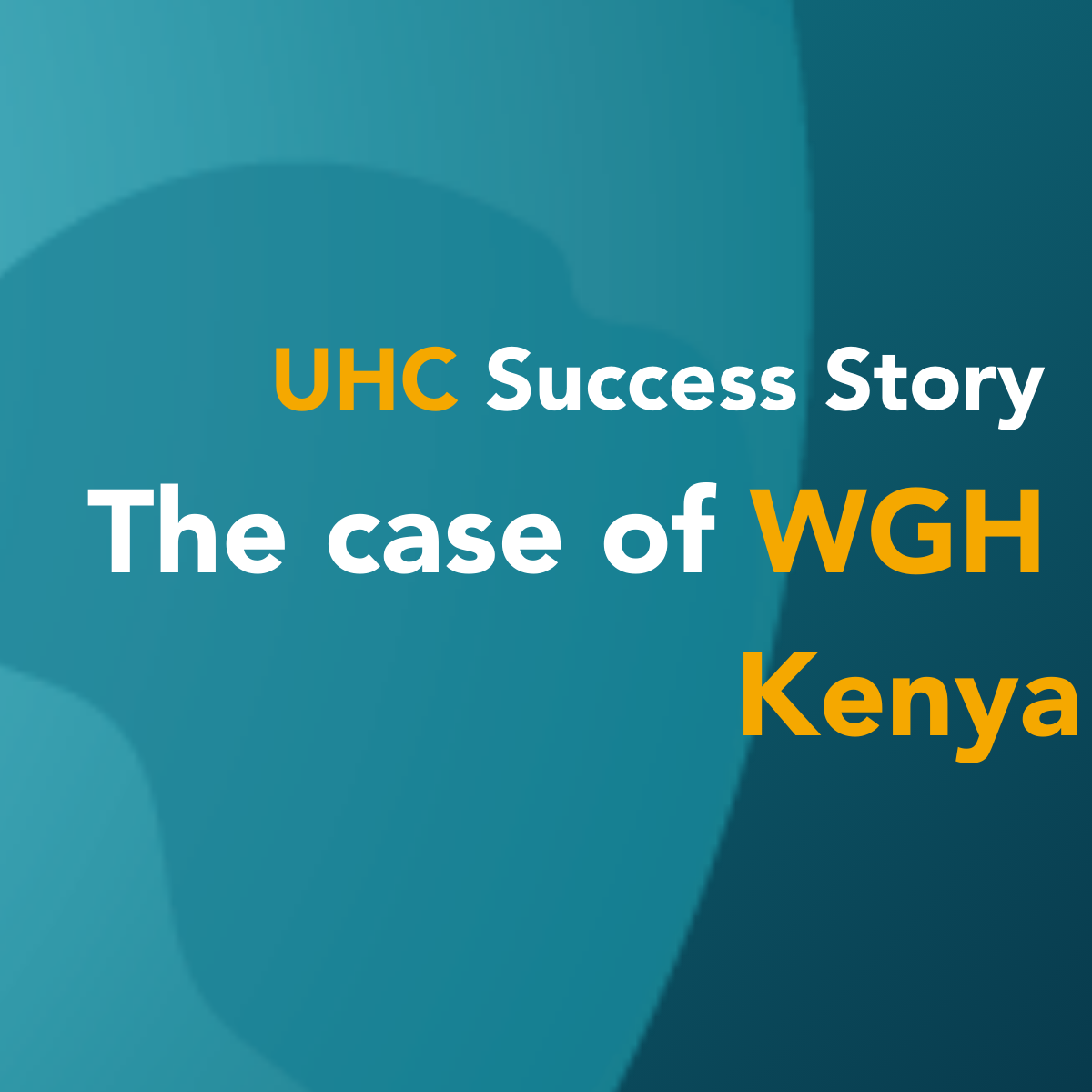 Women in Global Health Kenya: Gender Responsive Health Systems as Key to UHC