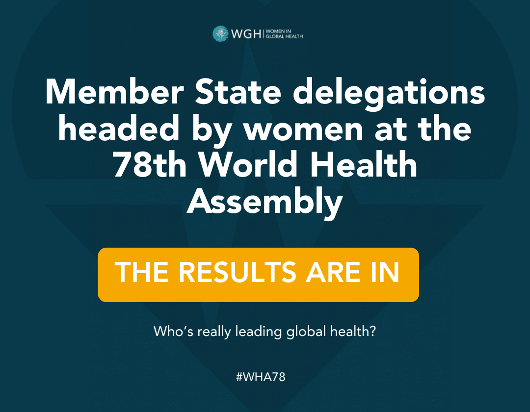 WHA78: Annual count of women Chief Delegates