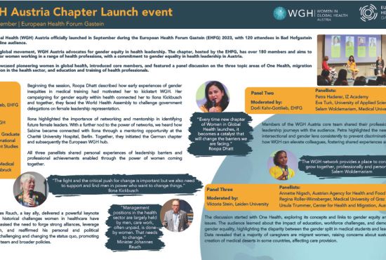 Gender Equity in Health Emergency Preparedness and Response