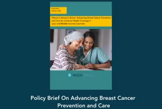 Gender Equity in Health Emergency Preparedness and Response